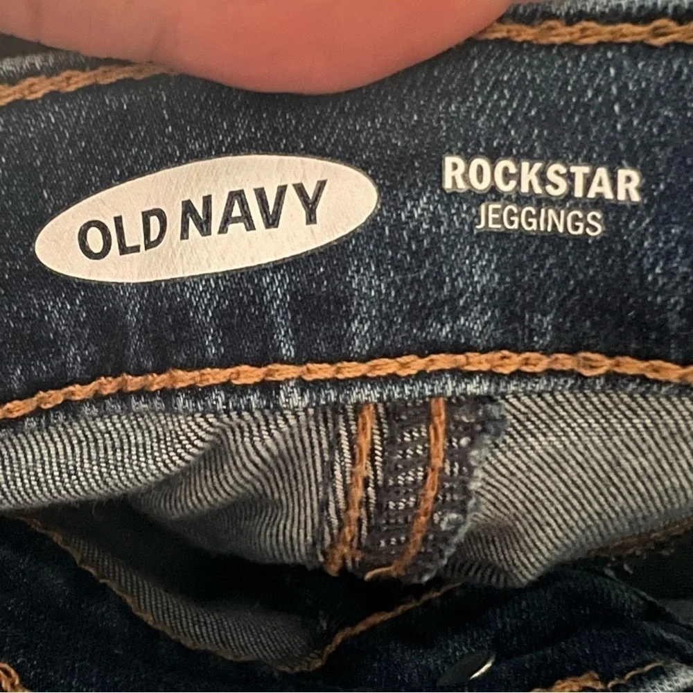 Old navy rockstar skinny jeans size 16
